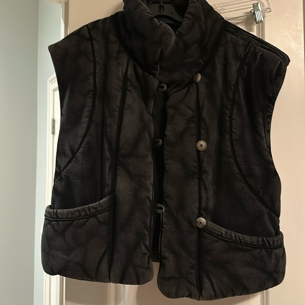 Free People Heavy Quilted Vest